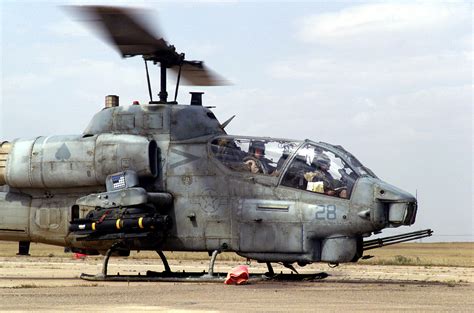 A Us Marine Corps Usmc Ah 1w Super Cobra Marine Light Attack