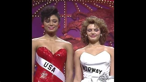 Crowning Moment Miss Universe 1990 Youtube