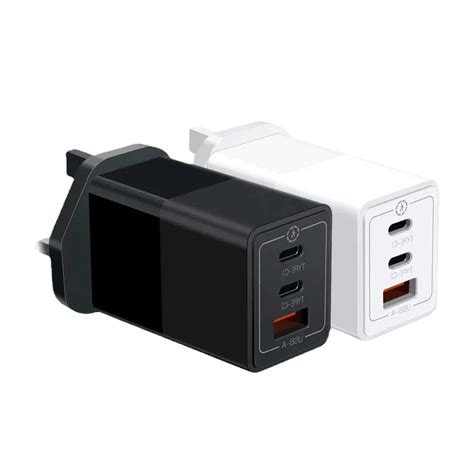 Oswell Socket Us 65w Pd Gan Fast Charger For Phone Wall Charger Usa Usb Usbc Dual Port Usa