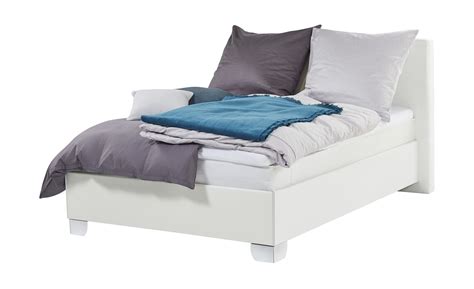 Boxspringbett Weiß 140x200