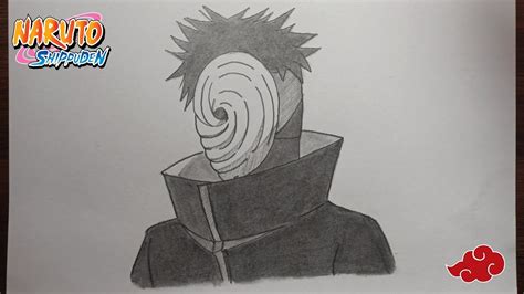 How To Draw Obito Uchiha Obito Step By Step Drawing Anime Art