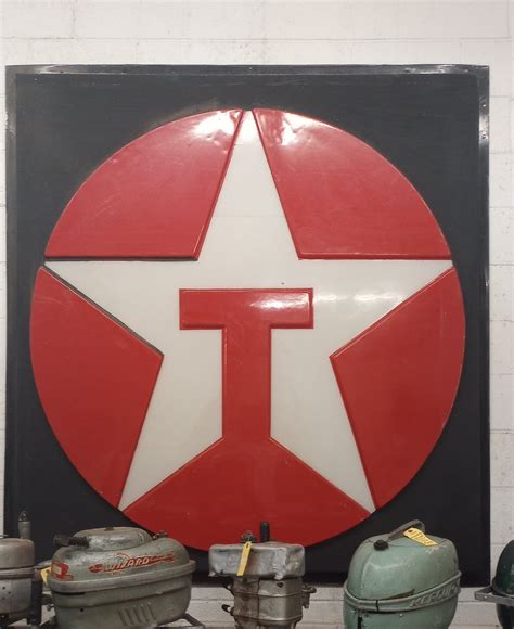 Plastic Texaco Sign Texas Trucks And Classics