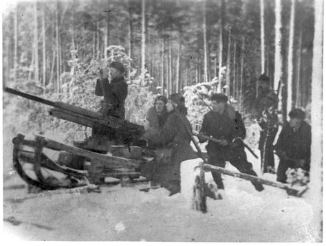 Soviet partisans in Great Patriotic War