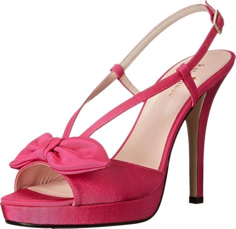 Kate Spade New York Womens Rezza Heeled Sandal Hot Pink