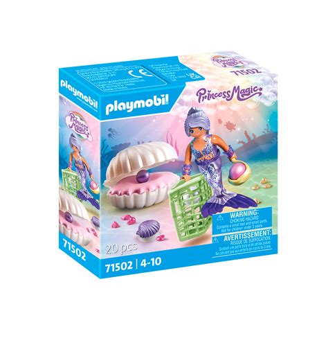 Playmobil Princess Magic Sir Ne Avec Coquillage Et Perle Playmobil