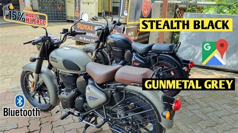 New Royal Enfield Classic Next Gen Gunmetal Grey Vs Stealth Black