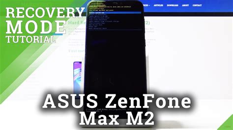 How To Get Access Into Recovery Menu On ASUS ZenFone Max M2 Open