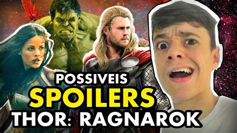 Novos PossÍveis Spoilers De Thor Ragnarok Youtube