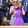 Kate Middleton ovationnée à Wimbledon aux côtés de sa fille Charlotte