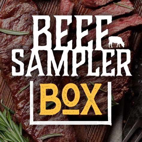 Best Grass Fed Beef Delivery The Big Horn Box Beef Sampler Box Carter Country Meats