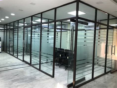 Aluminium Office Partition At Rs Square Feet Aluminium Office