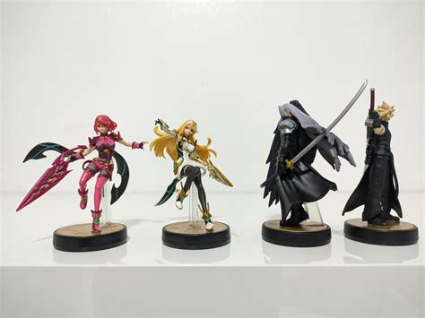 Xenoblade 2 Amiibos Pyra Mythra Jin And Mikhail Ramiibo