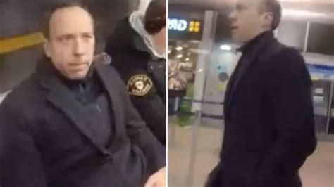 Moment Matt Hancock Is Pushed By Man Who Followed Him Onto Tube As