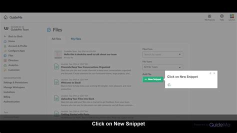 How To Create A New Snippet In Slack Slackhq ‏ Youtube