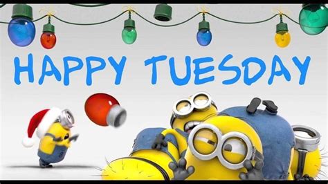 Pin By Darla Mezei On Minions Minions Happy Tuesday Character