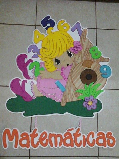 Área De Matemáticas Decoración Aula De Preescolar Manualidades Escolares Murales Escolares