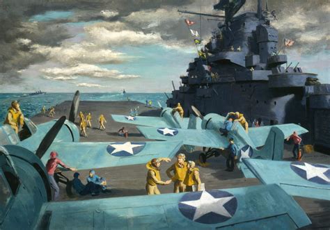 Battle Of Midway Painting