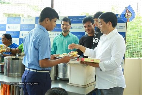 Dil Raju Celebrates His Birthday With Kids At Ashray Akruthi Photo 9