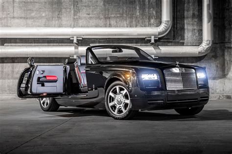 Stealth Fighter Inspired Bespoke Rolls Royce Drophead Coupe Nighthawk