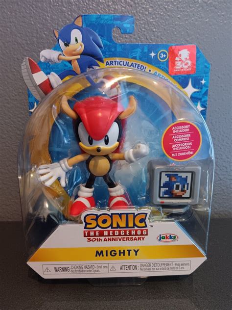 Mavin Jakks Pacific Sonic The Hedgehog 4 Mighty Action Figure New