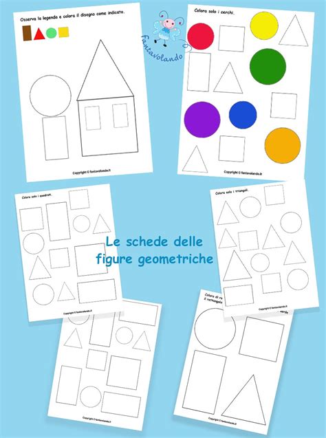 Le Figure Geometriche Schede Forme Scuola Dell Infanzia Geometria