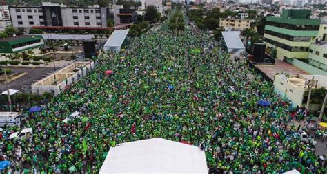 El Poder Verde Vista Aérea Del Recorrido De La Marcha Del Millón