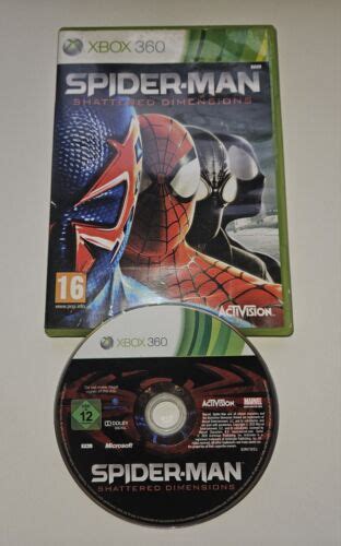 SPIDERMAN SHATTERED DIMENSIONS MICROSOFT XBOX 360 GAME SPIDER MAN NO