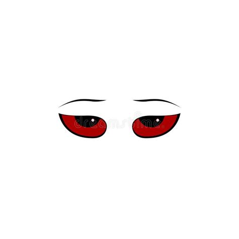 Red Anime Demon Eyes