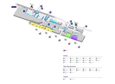 Ljubljana Jože Pučnik Airport Terminal Map (2025-2024) - All Maps