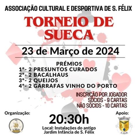 Torneio De Sueca Freguesiasaofelix Pt