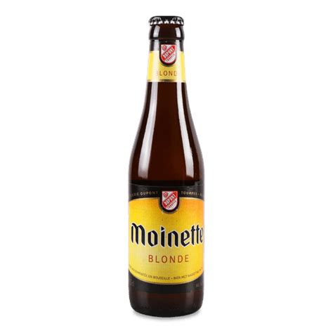 Пиво Brasserie Dupont Moinette Blonde світле 0 33л онлайн супермаркет