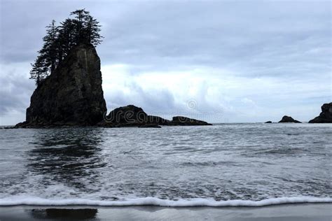 Second Beach In Olympic National Park Washington Usa Stock Photo