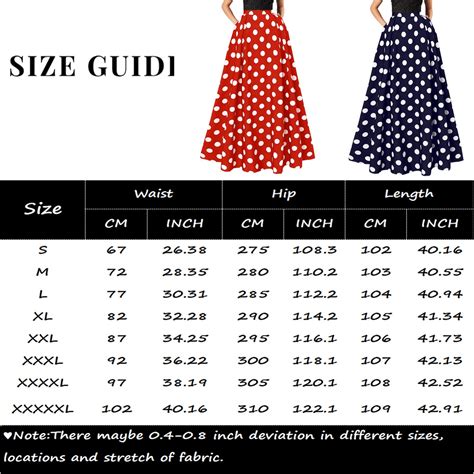 Bfantian Womens Casual Fashion Polka Dot Printed Swing Skirt Loose