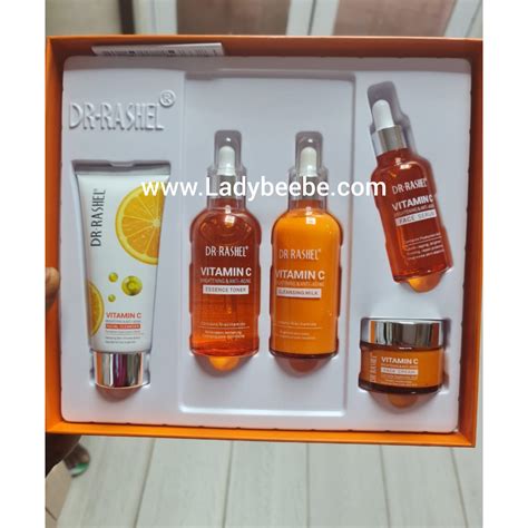 Dr Rashel Vitamin C Brightening And Anti Aging Face Cream Set Ladybee