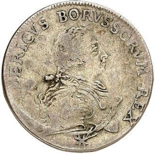 ⅙ Thaler Frederick II Mule Kingdom of Prussia Numista