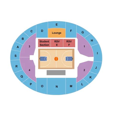 Johnson Coliseum Seating Chart | Portal.posgradount.edu.pe