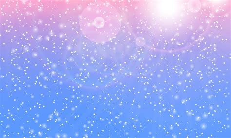 Ilustración De Vector De Fondo De Nieve Que Cae Vector Premium
