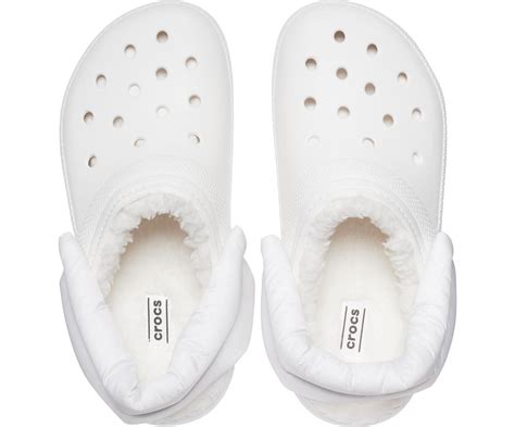 Crocs™ Synthetic White White Classic Lined Neo Puff Clog For Men Lyst