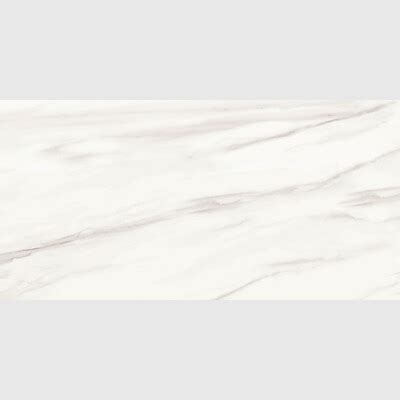 Carrara Onyx Grey Polished Marble Look Porcelain Tile 12x24x3 8