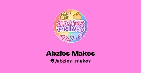 Abzies Makes Instagram Facebook TikTok Linktree