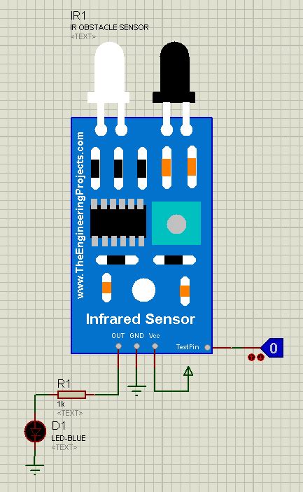 Infrared Sensor Library For Proteus The Engineering Projects