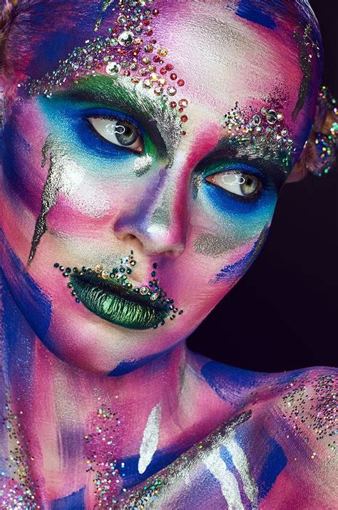 MUA - Natalya Zubok | Макияж в стиле фэнтези, Галактический макияж ...