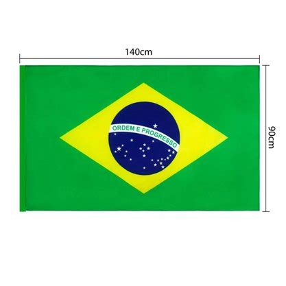 Bandeira Do Brasil Grande X Cm Bom Pre O Magazine