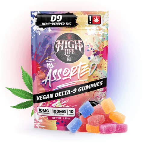 Assorted Delta 9 Thc Gummies 100mg