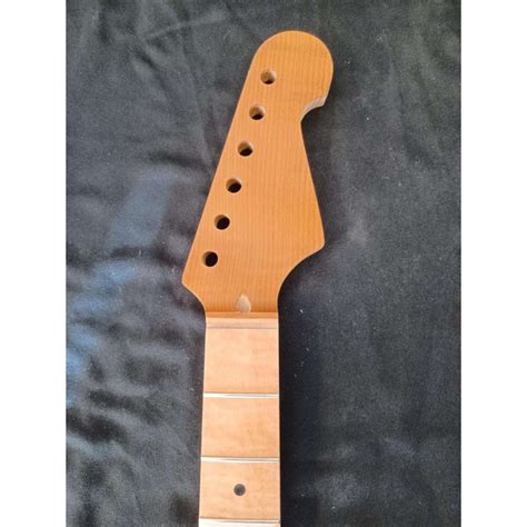 U Neck Roasted Quartersawn Maple Flame Maple Sound Guitar Works