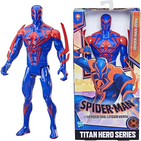 Spider Man Across The Spider Verse Titan Hero Deluxe Figur Cm