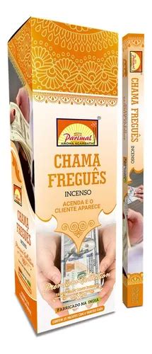 Incenso Chama Fregues Parimal Box 25 Caixas