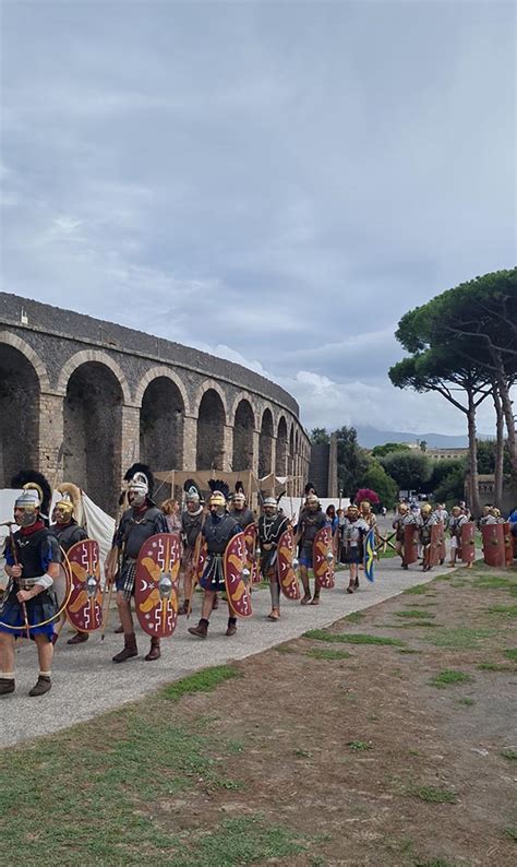 Ii Pompeii Th September Looking South East On Piazzale