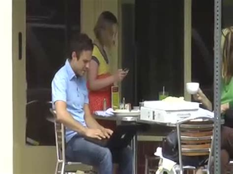 Giovanni Ribisi Enjoys Brunch His Daughter | Editorial Video ...