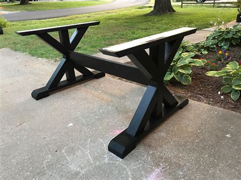 Metal Dining Table Base Cheapoair Customer / Neptune Table Bases - Custom Metal Home / Metal ...